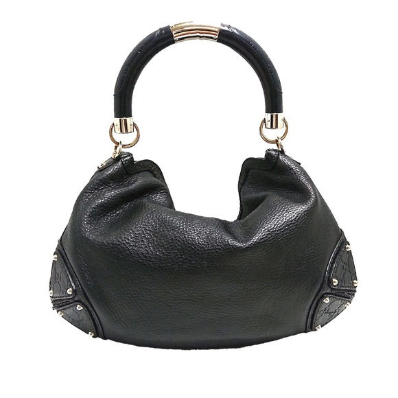 Gucci Bamboo Indy Leather Satchel - Picture 3 of 9